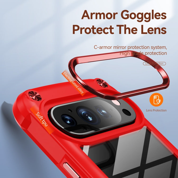 For Google Pixel 9 Pro XL TPU + PC Lens Protection Phone Case