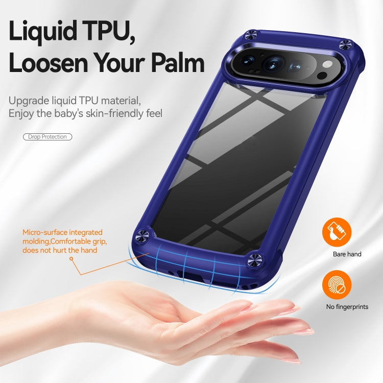 For Google Pixel 9 Pro XL TPU + PC Lens Protection Phone Case