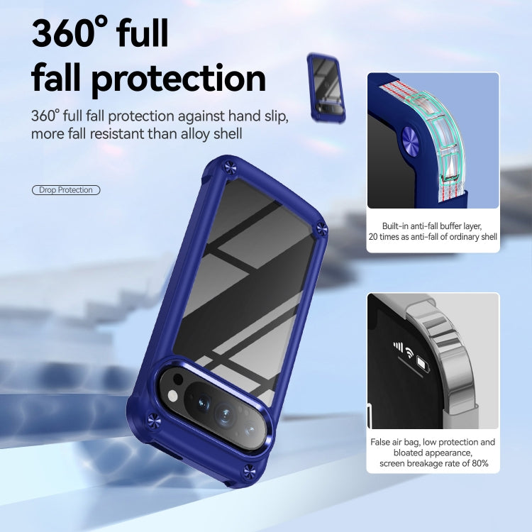 For Google Pixel 9 Pro XL TPU + PC Lens Protection Phone Case
