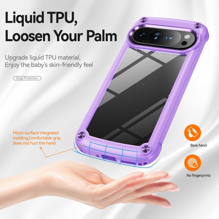 For Google Pixel 9 Pro XL TPU + PC Lens Protection Phone Case