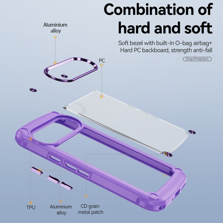 For Google Pixel 9 Pro XL TPU + PC Lens Protection Phone Case
