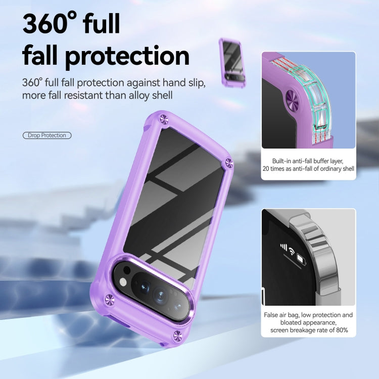 For Google Pixel 9 Pro XL TPU + PC Lens Protection Phone Case