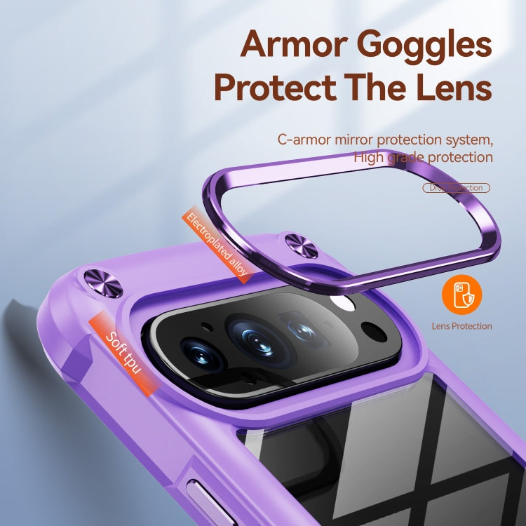 For Google Pixel 9 Pro XL TPU + PC Lens Protection Phone Case