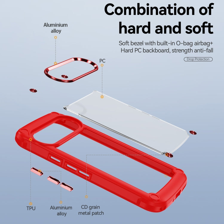 For Google Pixel 9 / 9 Pro TPU + PC Lens Protection Phone Case