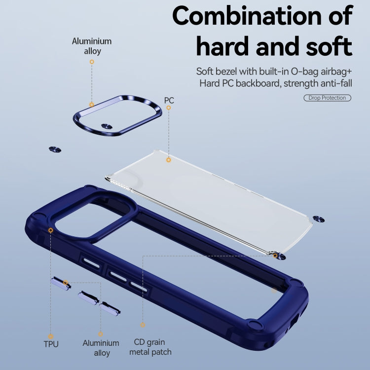 For Google Pixel 9 / 9 Pro TPU + PC Lens Protection Phone Case