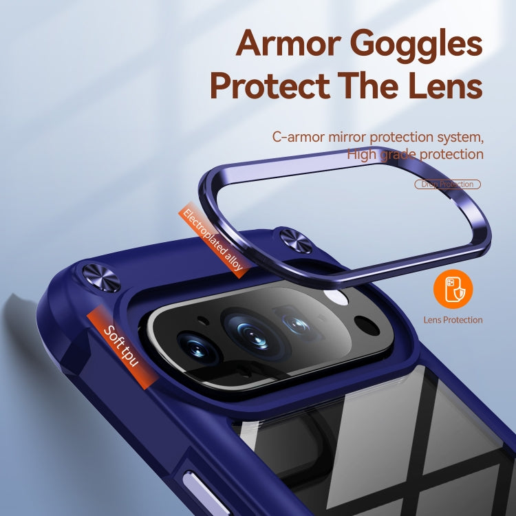 For Google Pixel 9 / 9 Pro TPU + PC Lens Protection Phone Case