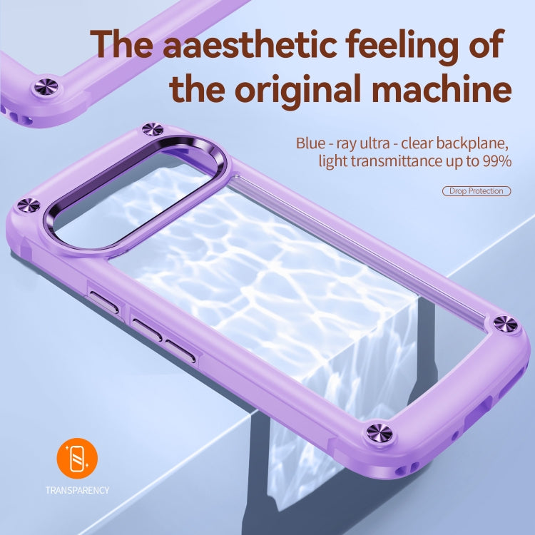 For Google Pixel 9 / 9 Pro TPU + PC Lens Protection Phone Case
