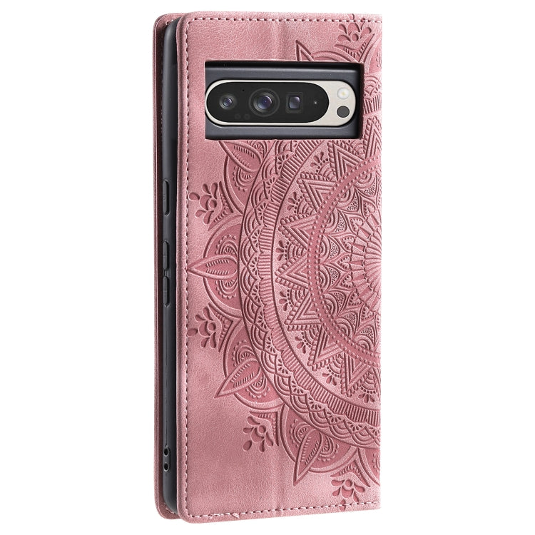 For Google Pixel 9 Pro XL Totem Embossed Magnetic Leather Phone Case