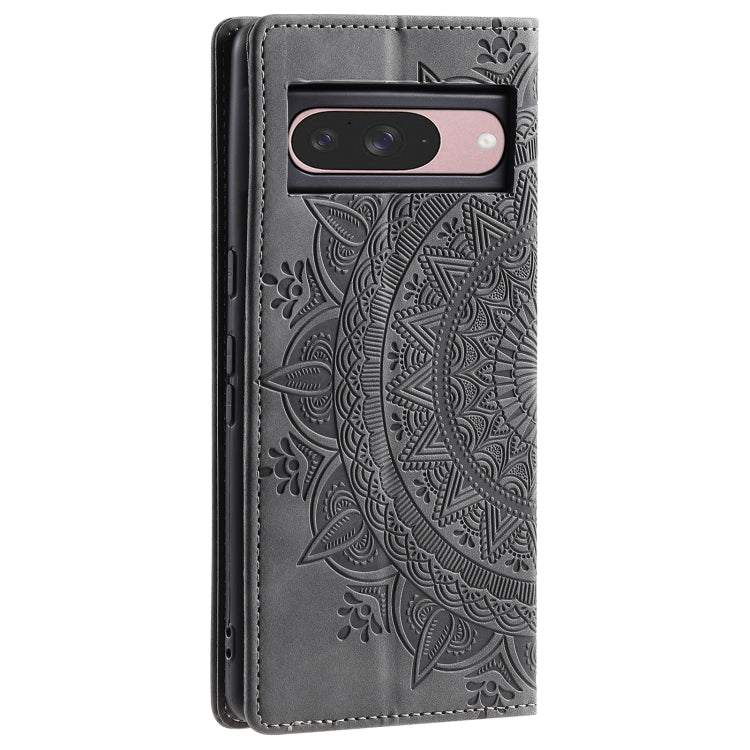 For Google Pixel 9 / 9 Pro Totem Embossed Magnetic Leather Phone Case