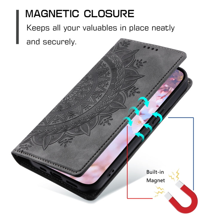 For Google Pixel 9 / 9 Pro Totem Embossed Magnetic Leather Phone Case