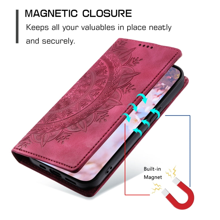 For Google Pixel 9 / 9 Pro Totem Embossed Magnetic Leather Phone Case