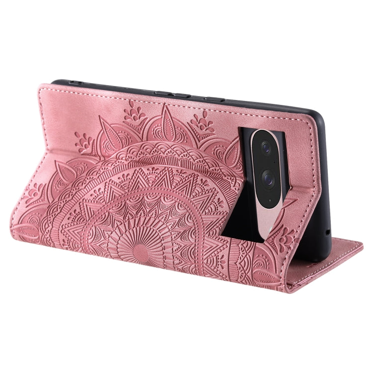 For Google Pixel 9 / 9 Pro Totem Embossed Magnetic Leather Phone Case