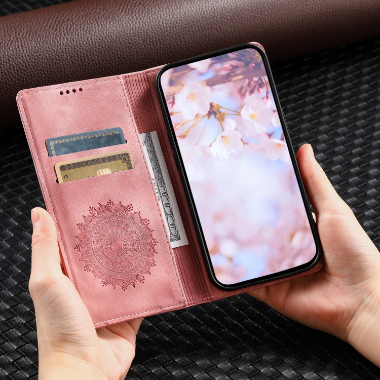 For Google Pixel 9 / 9 Pro Totem Embossed Magnetic Leather Phone Case