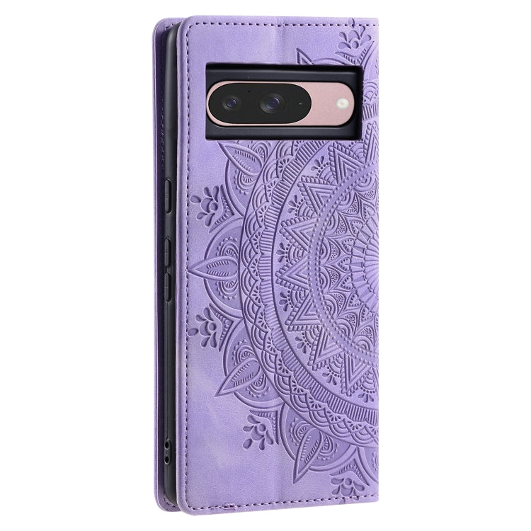 For Google Pixel 9 / 9 Pro Totem Embossed Magnetic Leather Phone Case