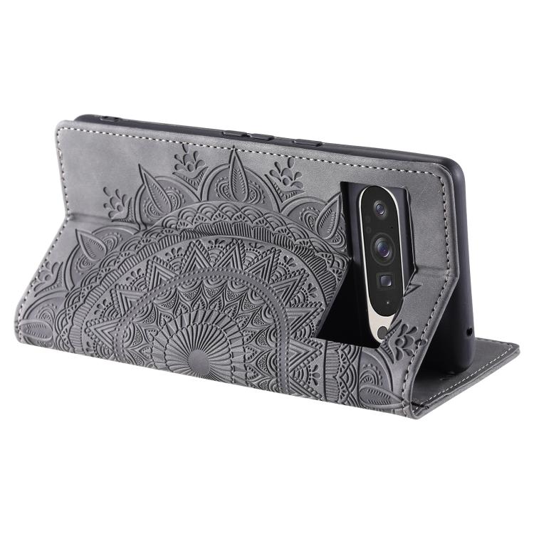 For Google Pixel 10 Pro XL Totem Embossed Magnetic Leather Phone Case