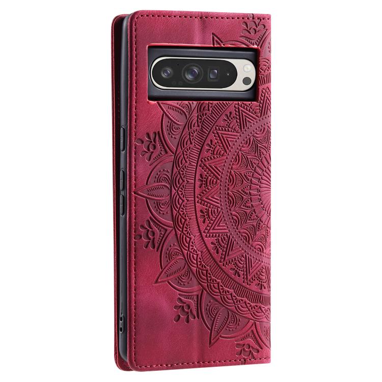 For Google Pixel 10 Pro XL Totem Embossed Magnetic Leather Phone Case