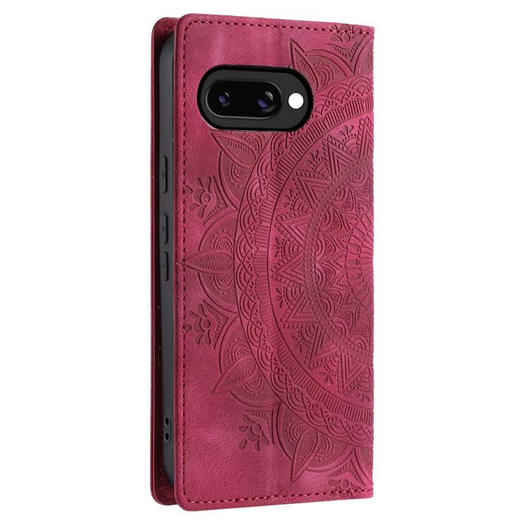 For Google Pixel 10a Totem Embossed Magnetic Leather Phone Case