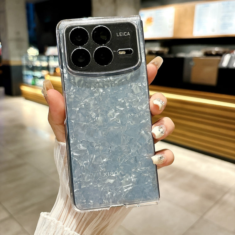 For Xiaomi Mix Fold 4 Pearlescent Shell Texture Phone Case