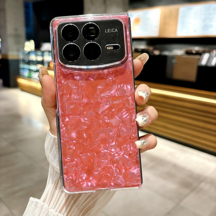 For Xiaomi Mix Fold 4 Pearlescent Shell Texture Phone Case