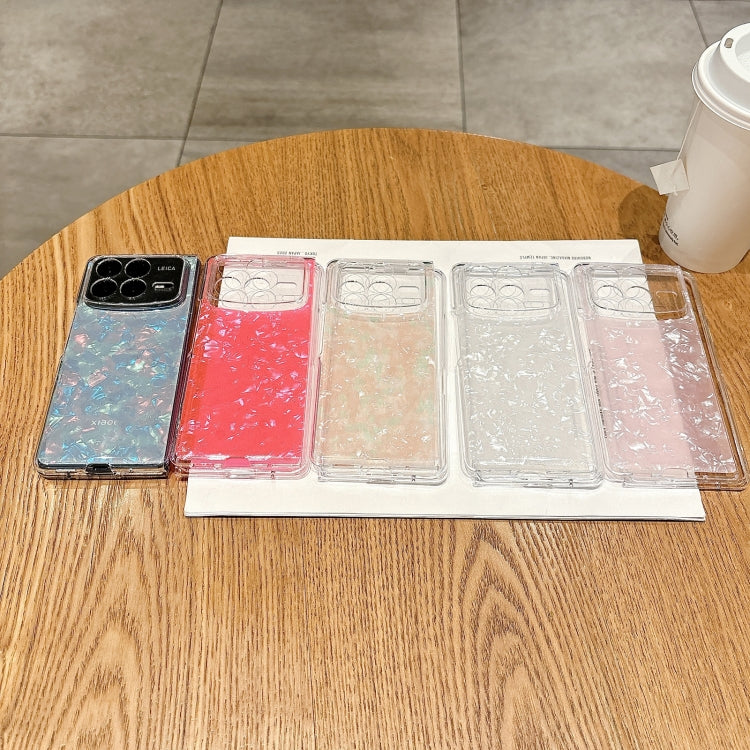 For Xiaomi Mix Fold 4 Pearlescent Shell Texture Phone Case