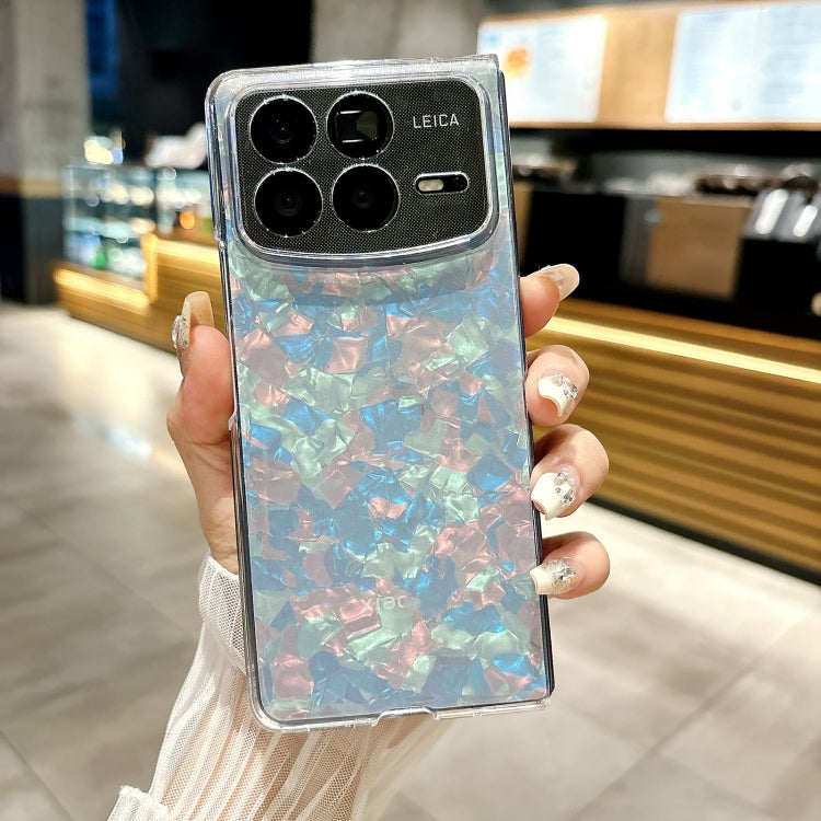 For Xiaomi Mix Fold 4 Pearlescent Shell Texture Phone Case