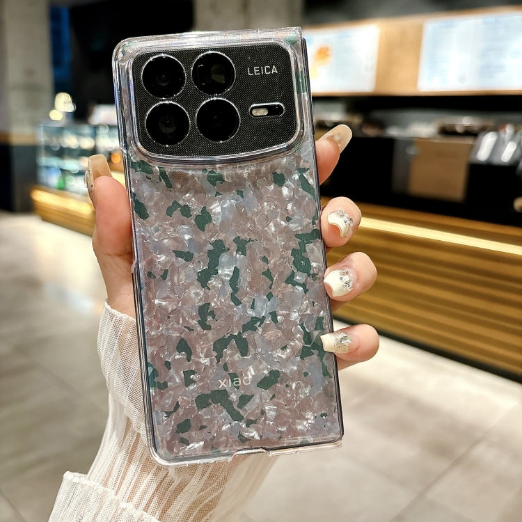 For Xiaomi Mix Fold 4 Pearlescent Shell Texture Phone Case