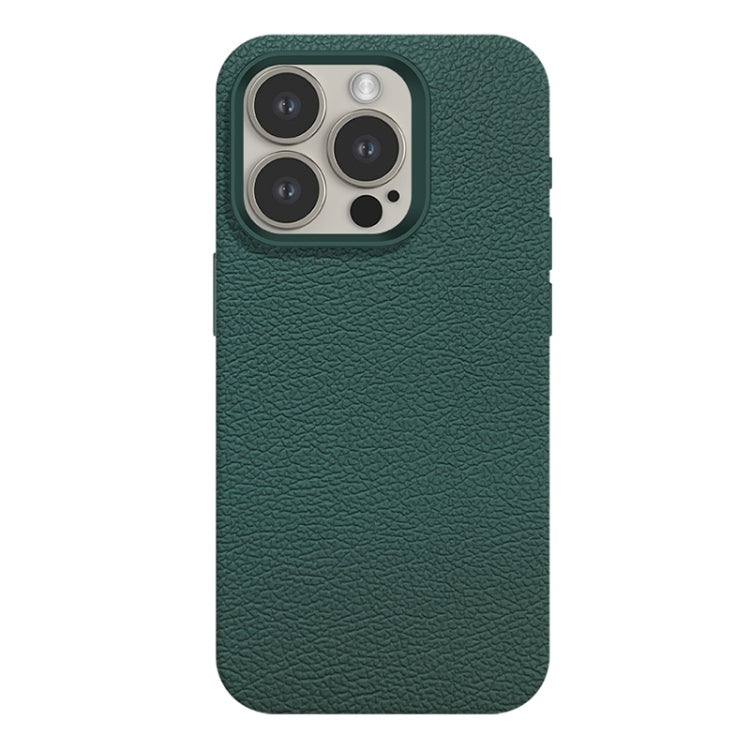 For iPhone 14 Pro Skin Feel Leather Texture MagSafe Magnetic Phone Case