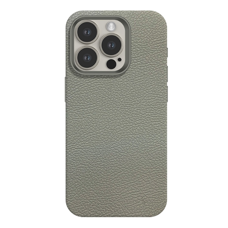 For iPhone 14 Pro Skin Feel Leather Texture MagSafe Magnetic Phone Case