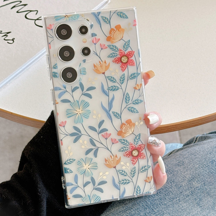 For Samsung Galaxy A15 Dual-side Laminating IMD PC Hybrid TPU Phone Case