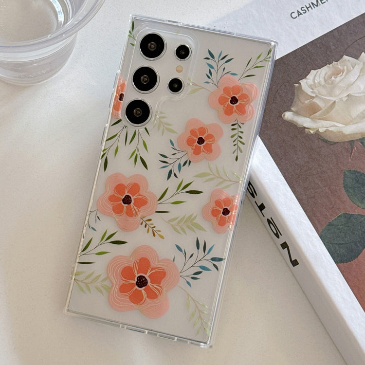 For Samsung Galaxy A35 5G Dual-side Laminating IMD PC Hybrid TPU Phone Case