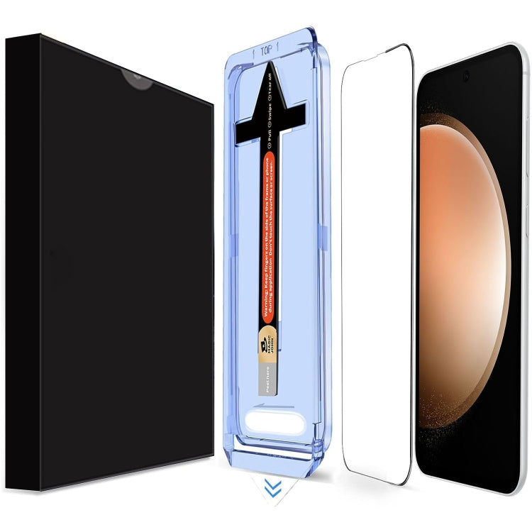For Samsung Galaxy S23 FE 5G LK Easy Install HD Tempered Glass Film - Black