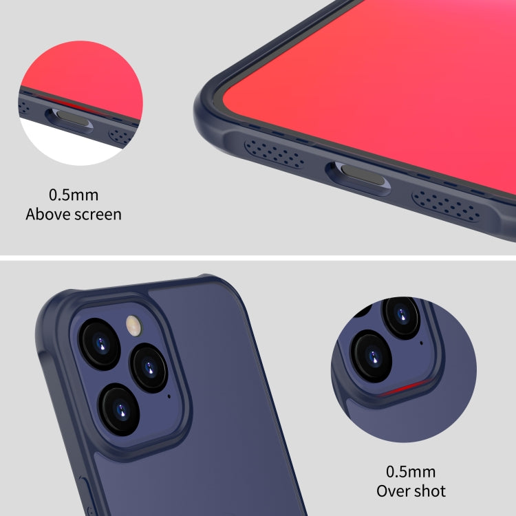For iPhone 12 / 12 Pro Sound Coversion Shockproof Frosted Acrylic Protective Case