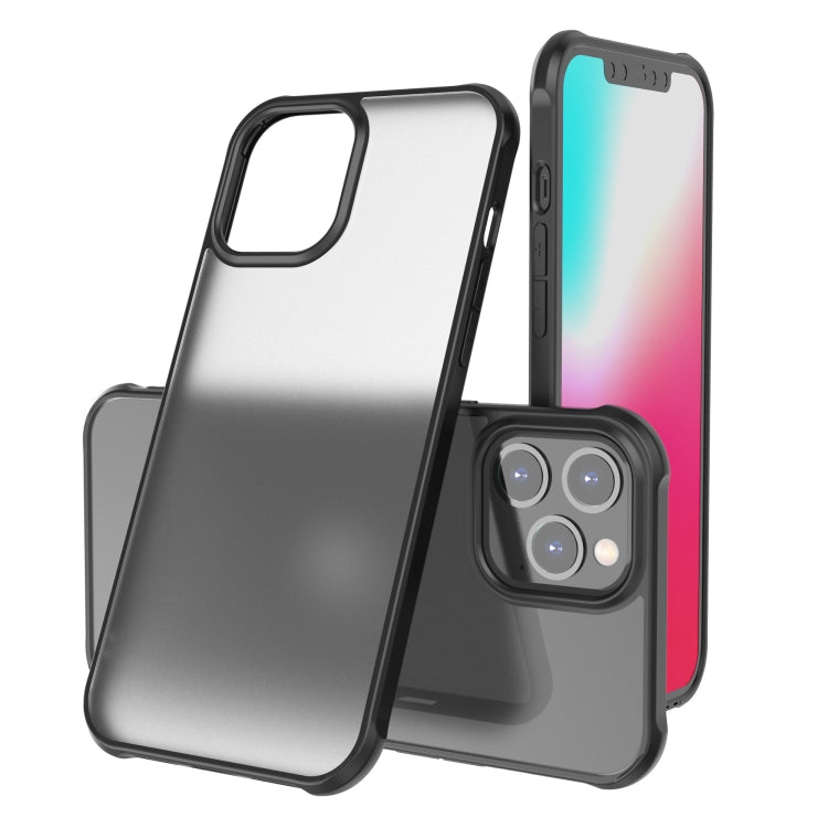 For iPhone 12 Pro Max Sound Coversion Shockproof Frosted Acrylic Protective Case