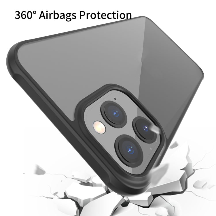 For iPhone 12 Pro Max Sound Coversion Shockproof Frosted Acrylic Protective Case
