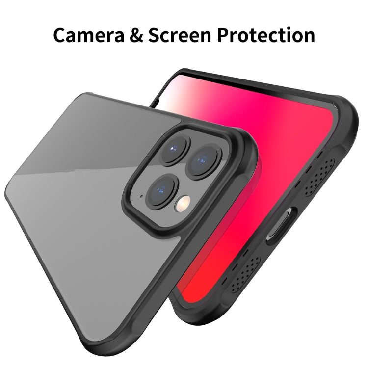 For iPhone 12 Pro Max Sound Coversion Shockproof Frosted Acrylic Protective Case