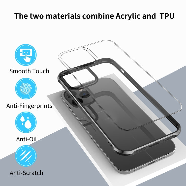 For iPhone 12 mini Sound Coversion Shockproof Acrylic Protective Case