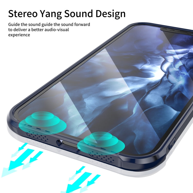 For iPhone 12 mini Sound Coversion Shockproof Acrylic Protective Case