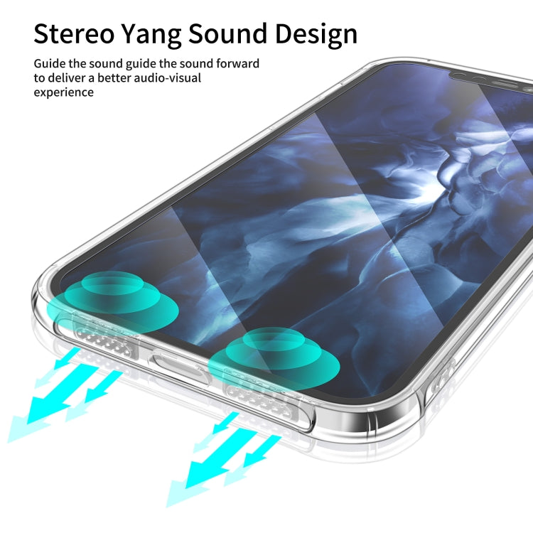 For iPhone 12 mini Sound Coversion Shockproof Acrylic Protective Case