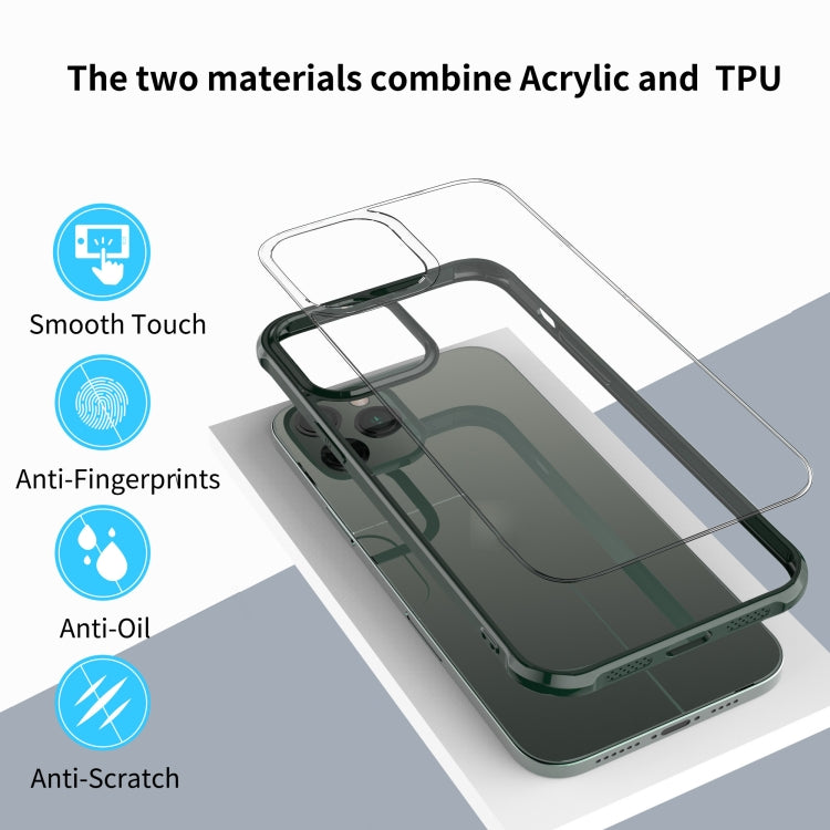 For iPhone 12 / 12 Pro Sound Coversion Shockproof Acrylic Protective Case