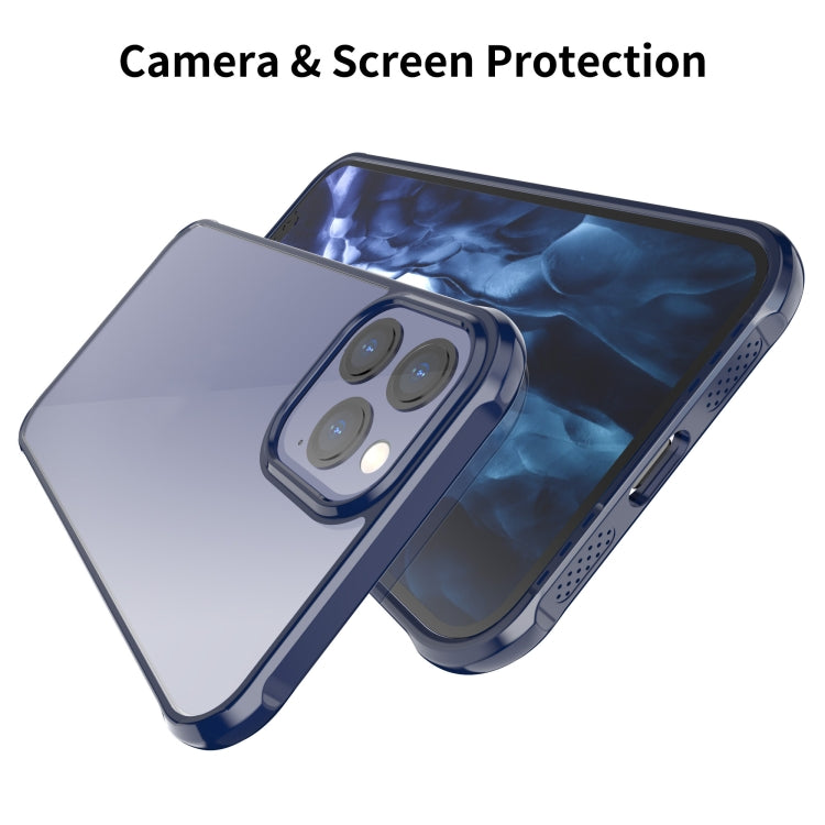 For iPhone 12 Pro Max Sound Coversion Shockproof Acrylic Protective Case