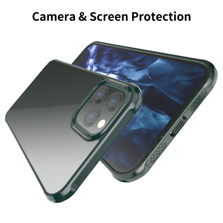 For iPhone 12 Pro Max Sound Coversion Shockproof Acrylic Protective Case