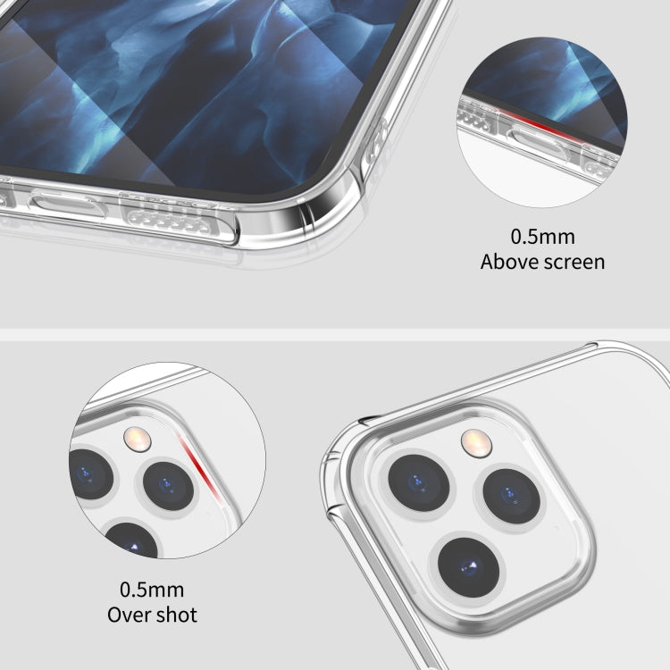 For iPhone 12 Pro Max Sound Coversion Shockproof Acrylic Protective Case