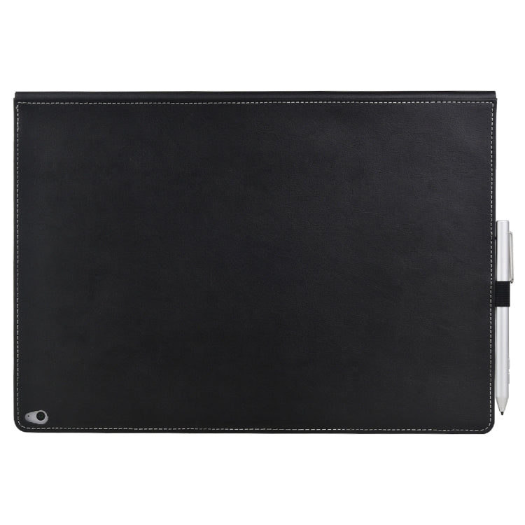 For Microsoft Surface Book 3 / 2 / 1 15 inch Deformation All-inclusive Leather Laptop Case - Black