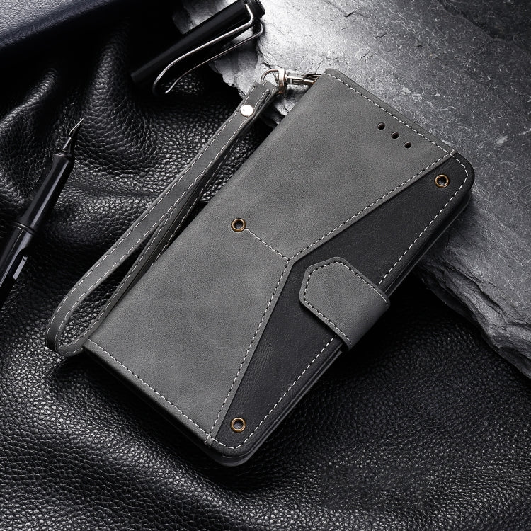 For Google Pixel 9 Pro XL Nail Skin Feel Stitching Calf Texture Leather Phone Case