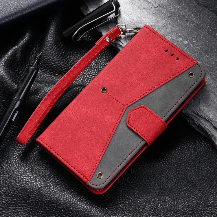 For Google Pixel 9 Pro XL Nail Skin Feel Stitching Calf Texture Leather Phone Case