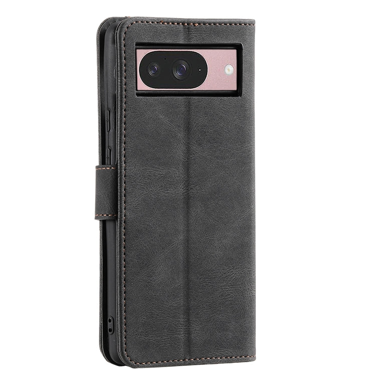For Google Pixel 9 / 9 Pro Nail Skin Feel Stitching Calf Texture Leather Phone Case