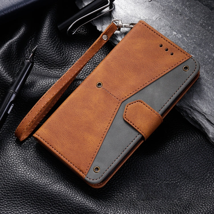 For Google Pixel 9 / 9 Pro Nail Skin Feel Stitching Calf Texture Leather Phone Case