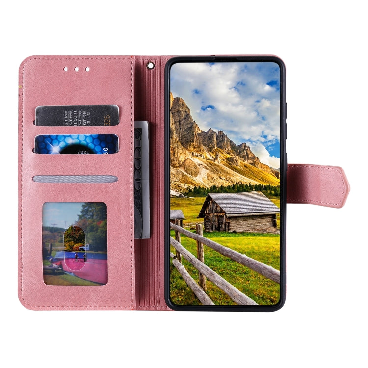 For Google Pixel 9a Nail Skin Feel Stitching Calf Texture Leather Phone Case