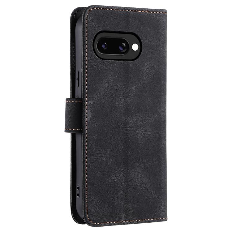 For Google Pixel 10a Nail Skin Feel Stitching Calf Texture Leather Phone Case
