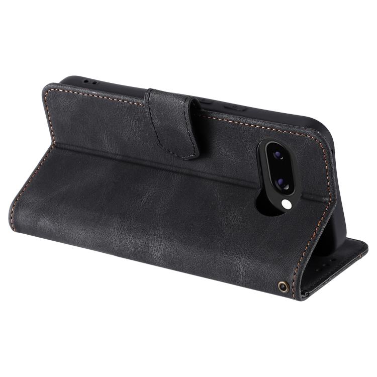 For Google Pixel 10a Nail Skin Feel Stitching Calf Texture Leather Phone Case